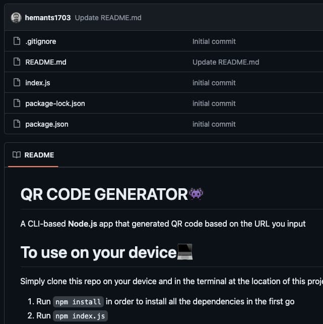 QR Code Generator